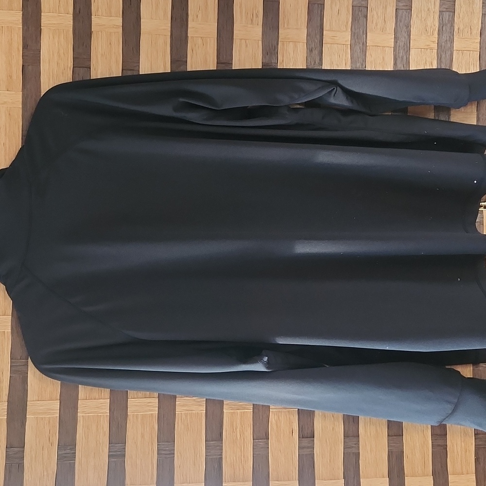 Euc! Bebe Black Stretch Zip Up Jacket - image 7
